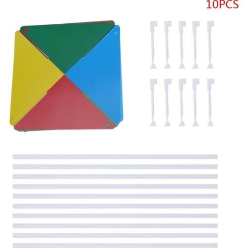 10Set Windmill Pinwheel Wind Spinner Garden Yard Art Decoration Outdoor Toys DIY