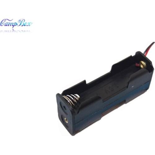 10Pcs 2xAA Battery Case Holder Socket Junction Boxes With 15cm Wires, Back to Back