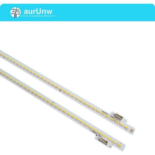 2 pieces/lot Free Shipping LED Backlight strip For Letv S50 AIR Article lamp XNB500R XNB500L TPT500J1-DUJSGE 88Leds 547mm
