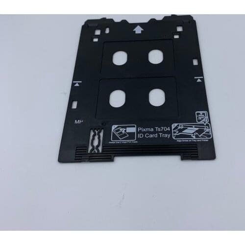 2 Pieces Inkjet Print PVC ID white Card Tray for inkjet for Canon Pixma TS701，TS8298，TS8392,TS9561C,TS8351