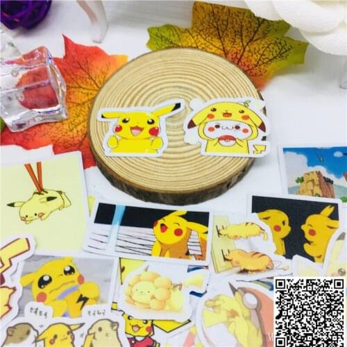 40 pcs Anime cute circle Stickers for Car Motorcycle Phone book Travel Luggage kids toys Funny decoration Sticker Bomb Decals
