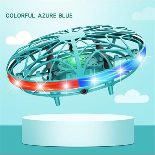 Colorfu High Quality Mini Drone UFO Toys Infrared Sensing Control Hand Flying Aircraft Quadcopter Infraed RC Helicopter Kid Toys