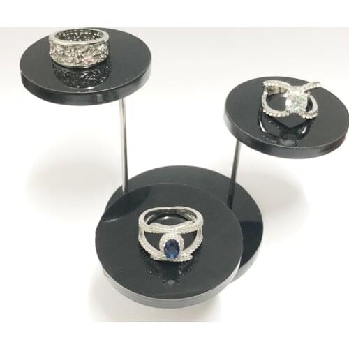 3/12 Tier Acrylic Rotatable Jewelry Display Stands for Rings Earrings and Home Organization
