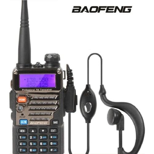 BAOFENG UV-5RE Two Way Radio Dual Band Dual Display Walkie Talkies 136-174MHz & 400-520 MHz Handheld Interphone