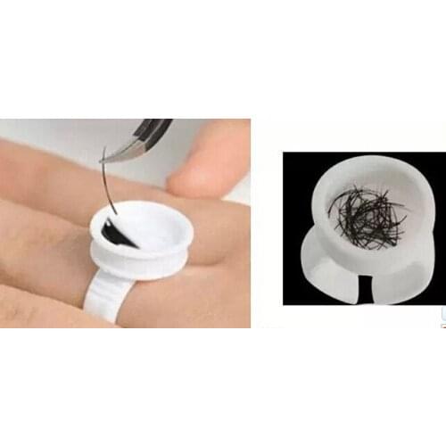 200pcs set,Eyelash Extension Glue Rings,Glue Holder, Tool Kit Set
