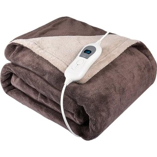Hot 50*60 Inch Electric Blanket 220V - 240V Flannel Blanket Electric Heating Underblanket With Third Gear Controller EU US Plug