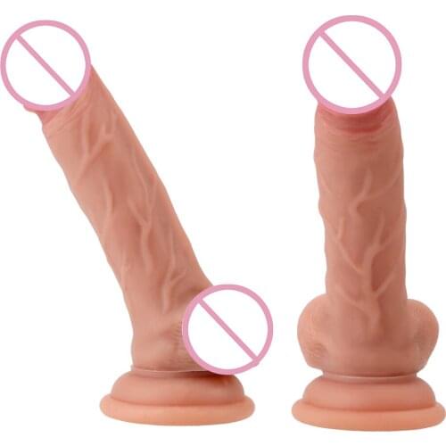 OLO Super Huge Big Dildo Artificial Flexible Penis with Suction Cup Sex Toys for Women Female Masturbator Skin Realistic Penis