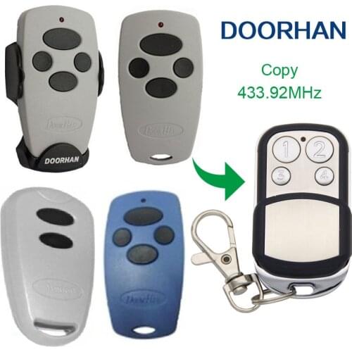 DOORHAN 433MHz 433.92MHz Remote Control Compatible Gate Garage Door Learn Code Radio Doorhan Remote Control 433MHz 433.92MHz