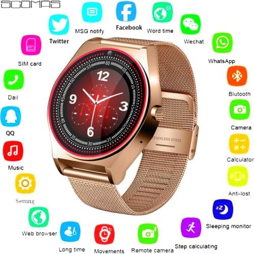 SCOMAS Sim Card Watch