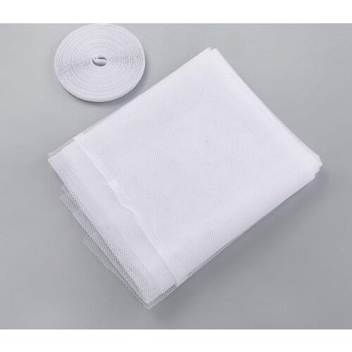 Insect Mesh Window Screen Net Mosquito Bug Fly Netting Moth Window White Color Door & Window Screens Home Mosquito Screen