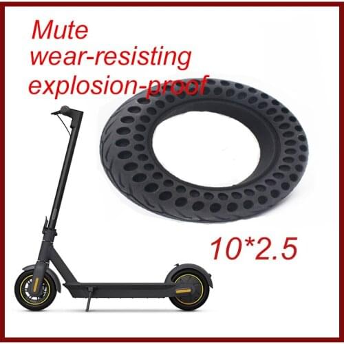 Scooter Tire Vacuum Solid Tyre 10x2.5 for 10'' Electric Skateboard Hoverboard Avoid Non-Pneumatic Anti-puncture 10x2.50 10x2.25