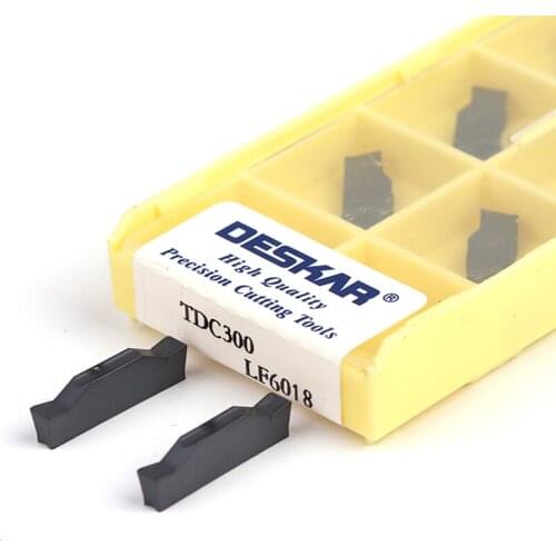TDC200 LF6018 TDC 300/400 CNC Machining Lathe Carbide inserts Cutting Groove Blade Steel Stainless Steel Universal High Finish
