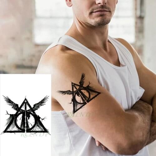 Waterproof Temporary Tattoo Sticker Halloween joker tatto stickers flash tatoo fake tattoos for kids