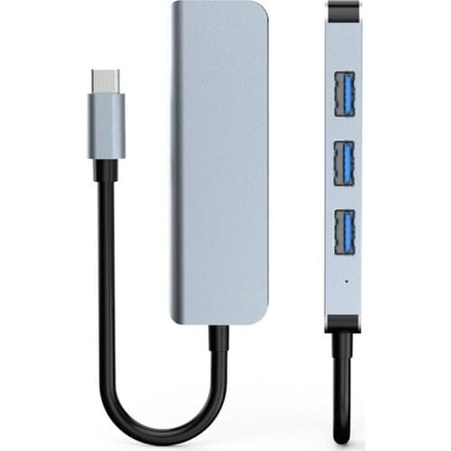 Sovawin High Speed Computer Usb Hub 2.0 4 Usb Port Splitter Adapter Hab for PC / Laptop / Mouse Receiver / USB Fan