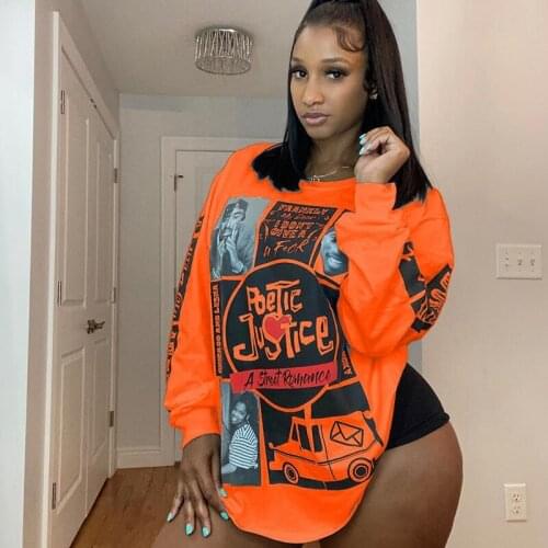 YICIYA Sexy Fashion Fall Oversized T-shirts Lounge Wear Tops Graphic Tee Club Outfits Streetwear Women Clothes Loose Tshirts