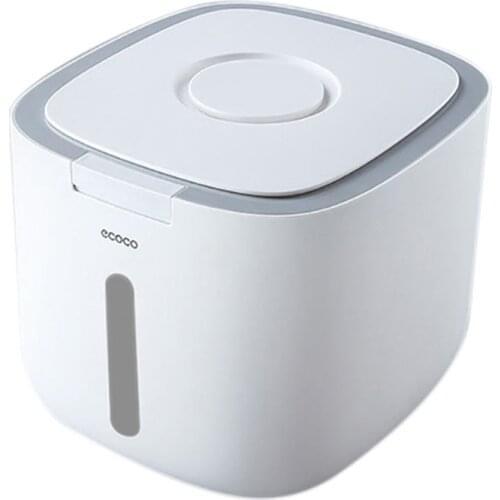 10KG Kitchen Collection Nano Bucket Rice Box Insect-Proof Moisture-Proof Sealed Rice Cylinder Household Grain Dog Food Container