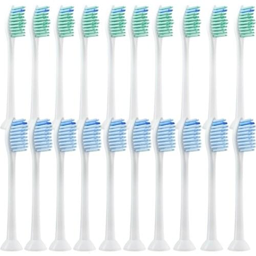 10pcs Replacement Brush Heads For Philips Small Feather Brush Sensitive Nozzle Oral Care Wholesale Soft Vacuum Bristle Brush