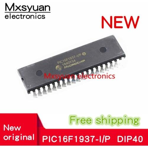 5pcs~20pcs/LOT PIC16F1937-I/P PIC16F1937 DIP40 New original