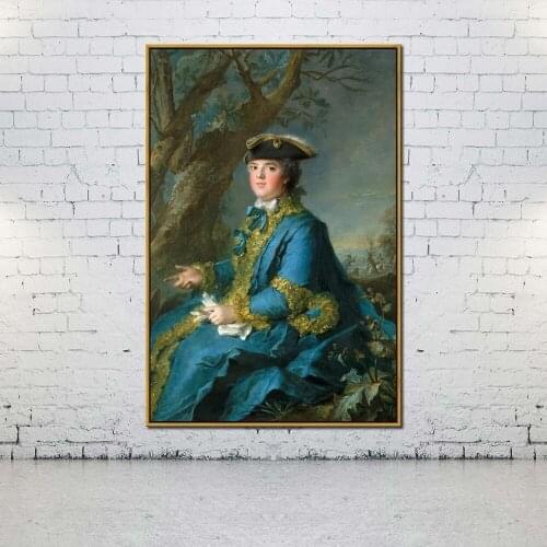Artcozy Oil Canvas Painting princess maria clementina sobieska For Home Decoration Wall Art