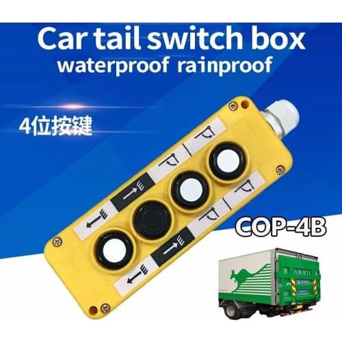 Truck Coffers Cranes Cranes Driving 4 Position Button Switch Box Up and Down Buttons