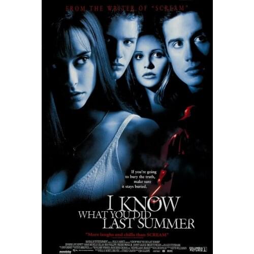 More style Choose I KNOW WHAT YOU DID LAST SUMMER - MOVIE Art print Silk poster Home Wall Decor