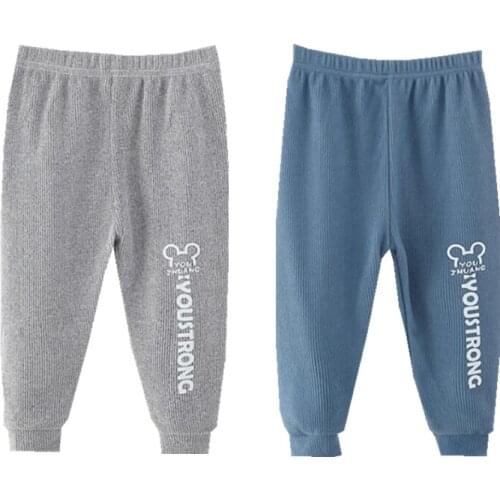 Infant Toddler Girls Leggings Cotton Stripe Girls Long Pants Basic Casual Kids Girls Trousers 11 Colors Girls Clothes 0-4y