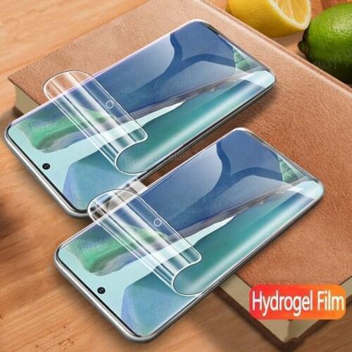 2Pcs/Lot Hydrogel Film For Samsung Galaxy Note20 Screen Protector For Samsung Note 20 Ultra Z Flip 5G Protective Film Not Glass