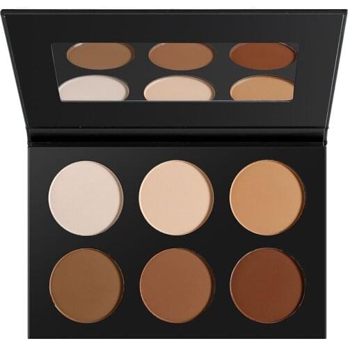 Makeup Face Contour Pressed Powder Palette Pigmented Nude Repair Concealer Kit Custom Private Label Vegan