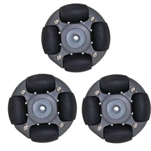A set of 48mm L E G O plastic omnidirectional wheel ( Omni wheel) 14113