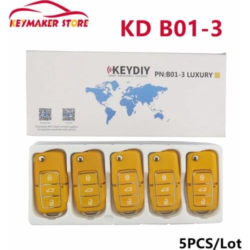 Okeytech B01 3 Buttons KD900 Remote Key For KEYDIY KD900 KD900+ KD200 URG200 Mini KD Remote Control Locksmith Supplies