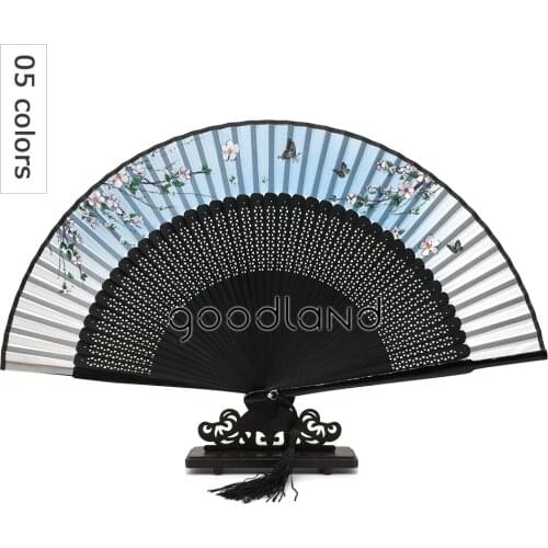 Wholesale Free / Drop Shipping 100pcs/lot Peach Blossom Flower Wedding Favor Fan Outdoor Wedding Party Favor Party Supplies