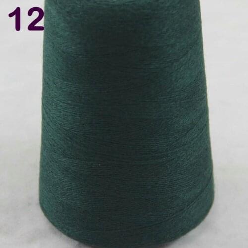 Sales 1X500g high quality 100% pure cashmere warm soft hand-woven tower yarn Hunter Green 262-5012