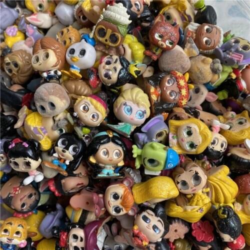 Random 10/20/30PCS Original Doorables Lot Season Series 1&2&3 Princess Magic Lamp Squirrel Lion King Snowman For Kids Gift