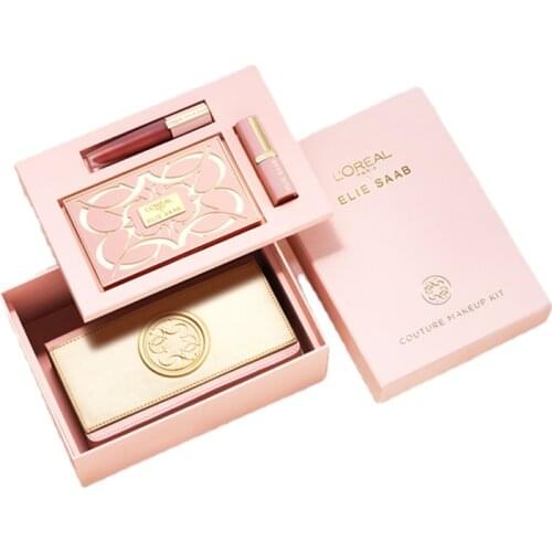 TT Loreal Co-Branded Makeup Gift Box Eye Shadow Lipstick Cosmetics Set