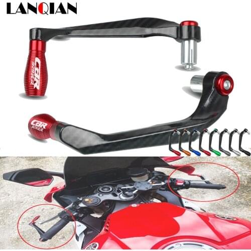 Motorcycle Universal 22MMCNC Aluminum Handlebar Protector Brake Clutch Lever Guard Protector For Honda cbr 929rr CBR929RR 929 RR