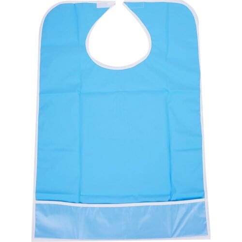 Adult Waterproof Leak-proof Bib Rice Bib Length 65cm Width 45cm