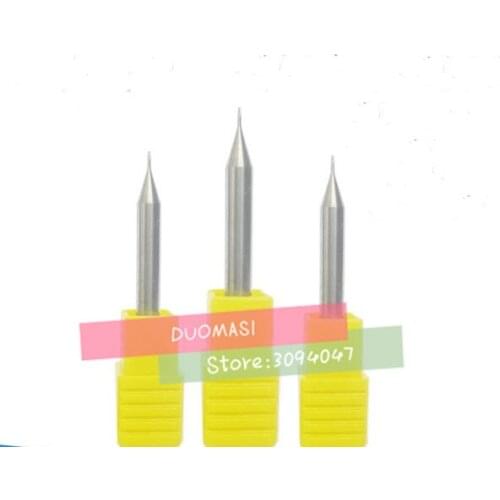 1PCS 2F-0.7*1.4*4*50 ,0.7mm Aluminum Micro Tungsten Carbide Square End Mill 2 flutes CNC Milling Cutters Router Bits