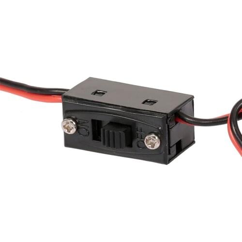 2x Rc Receiver Extra Channel Extended Cable for 1/10 1/8 Scx10 RC DIY Parts