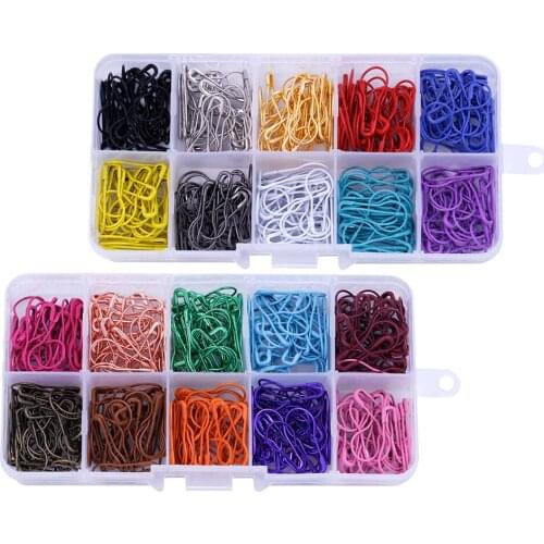 600 Metal Pumpkin Safety Pins Calabash Pins Pear Pins Pumpkin Hook with Box