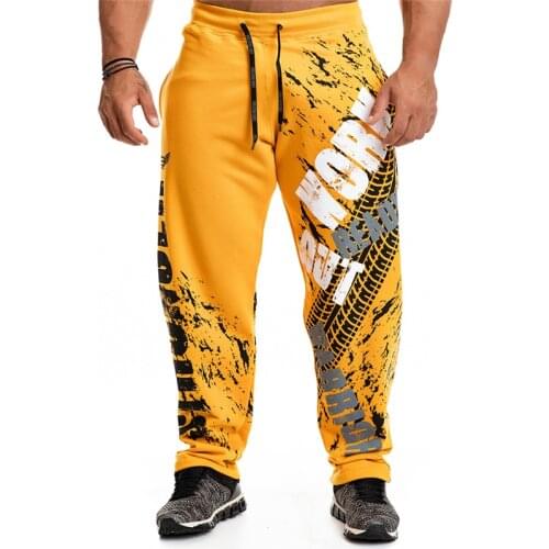 Men Casual Trousers Male Fitness Workout fashion Track Pants Autumn Winter Sportswear Men Gyms Sweatpants Joggers Skinny Pants