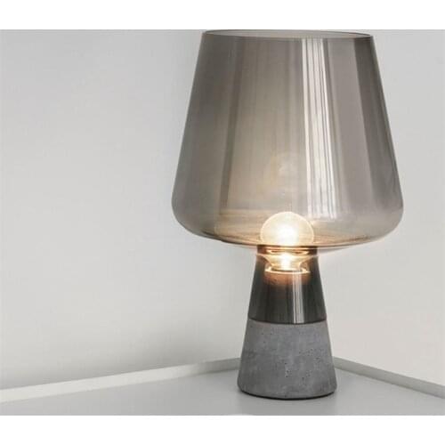 ORY Modern Table Light Cement Desk Light Home LED Foyer Office Bedroom Creative Simple Decoration