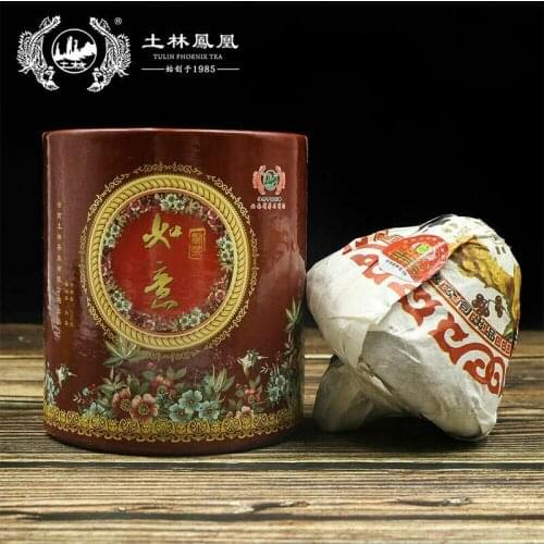 2011 Year Tulin Phoenix Tuocha Ripe Puer Chinese Tea 250g Ru Yi Mushroom Shu Puer Chinese Tea