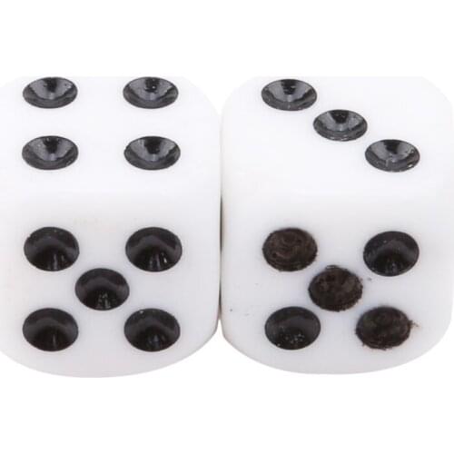 Kids Close-up Street Comedy Magic Tricks Toy 2pcs Deluxe Forcing Dice Russian Dice Magic Tricks Props Classic Toys