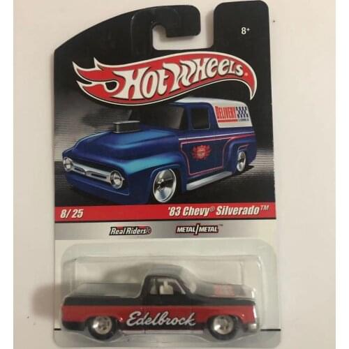HOTWHEELS 1:64 DELIVERY CUSTOM 62 CHEVY Rubber Tire with Metal Base Collector Edition Metal Diecast Model Race Car Kids Toys