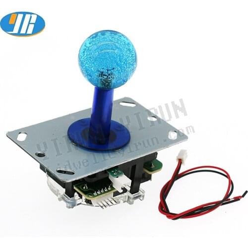 Red,green, blue,yellow white monochrome LED joystick 5V illuminated SANWA Joystick for Arcade cabinet DIY parts