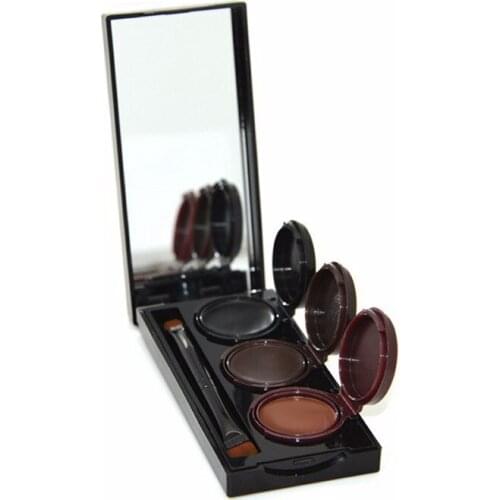 Makeup 3 Colors Eyebrow Powder & Eyeliner Gel Lasting Smudgeproof Waterproof Cosmetics Eye Brow Enhancers Maquiagem M3056