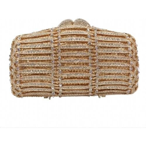 Bee In Fly Luxury Hollow Line Hand Lnlaid Diamond Evening Bag WomenS Wedding Zero Wallet Party Bag