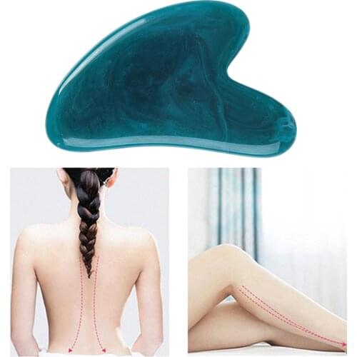 Beeswax Resin Gua Sha Scraper Board Massage Guasha Stone For Chin Neck Face Lifting Wrinkle Remover Beauty Care