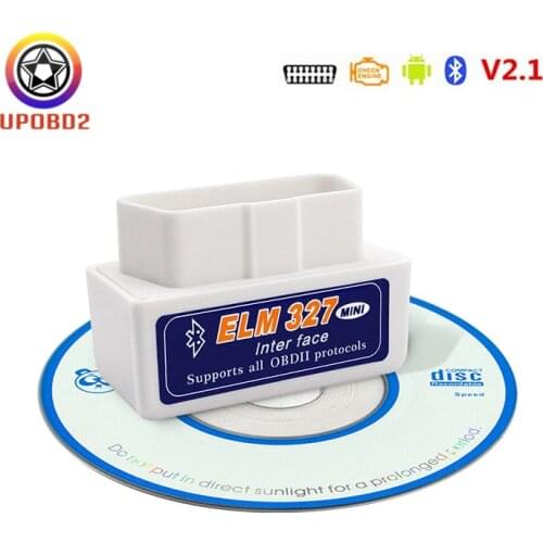 Super Mini ELM327 V2.1 OBD2 Diagnostic Scanner Elm 327 Bluetooth OBDII For Android/Symbian Adapter Auto Diagnostic Tool