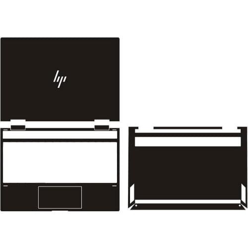 Laptop Carbon fiber Vinyl Skin Sticker Decal Cover for HP ENVY x360 13M-AG0002DX AG0001DX AG0502NA AG0007AU 13.3"